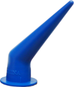 Caulking Tip Blue Bent Cone